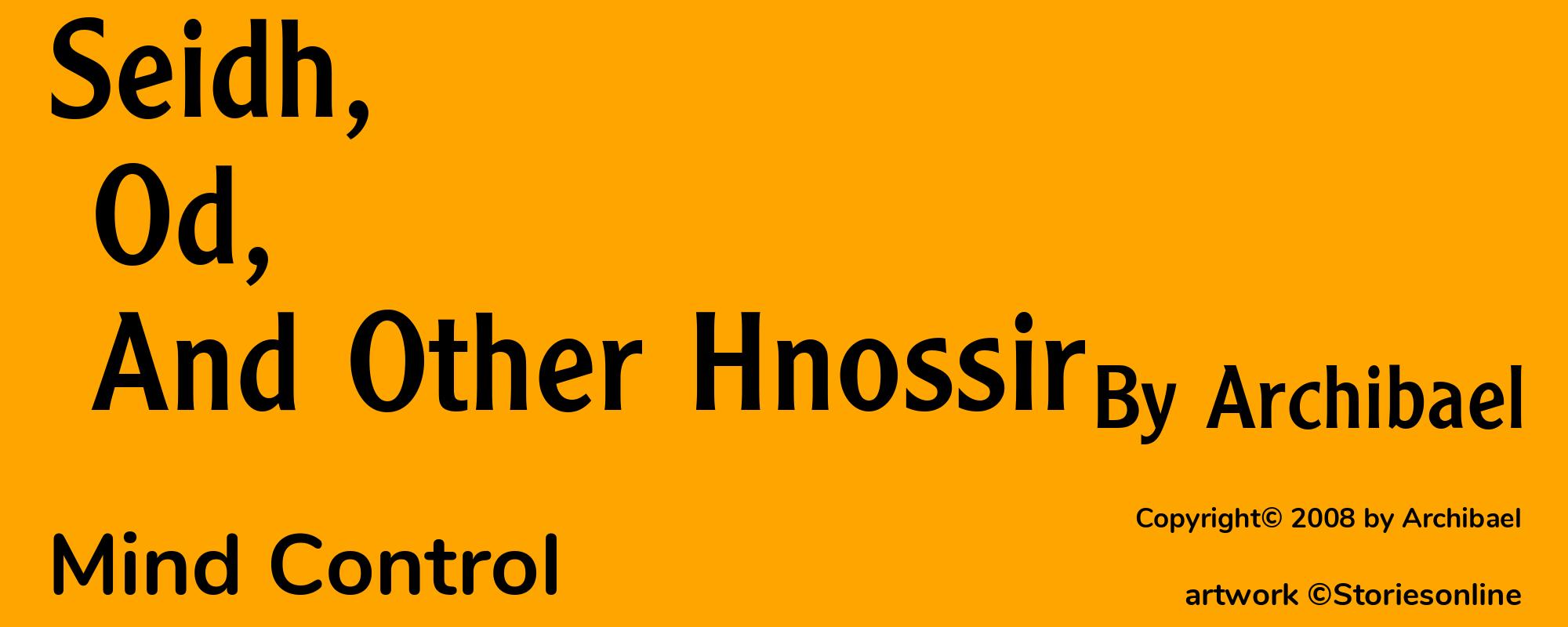 Seidh, Od, And Other Hnossir - Cover