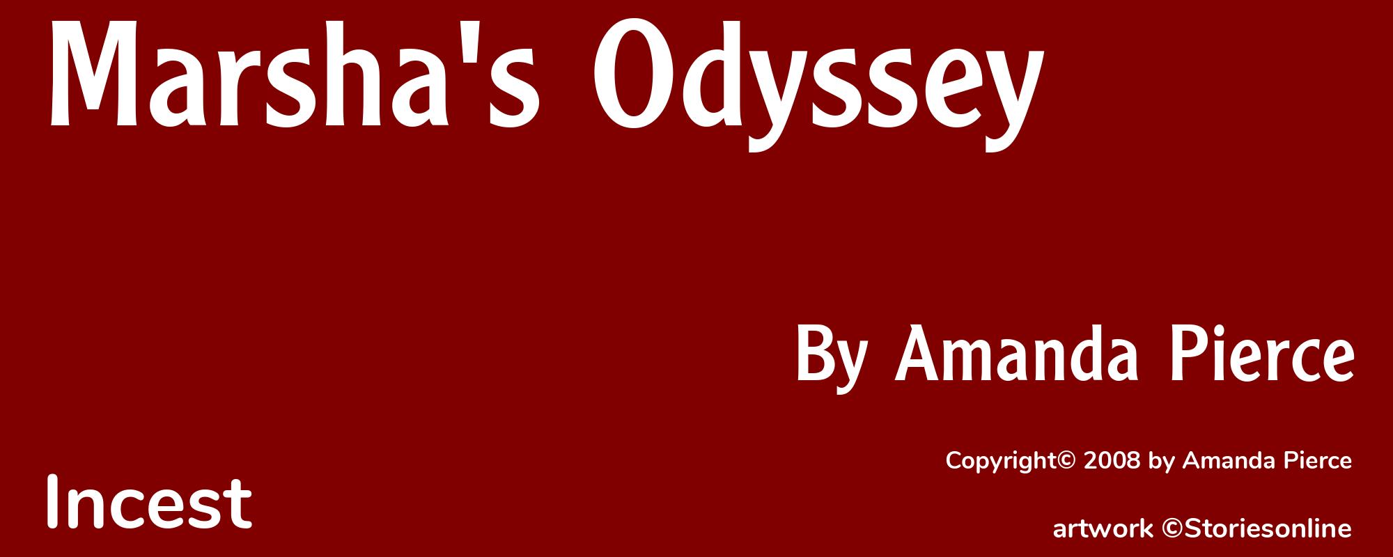 Marsha's Odyssey - Cover