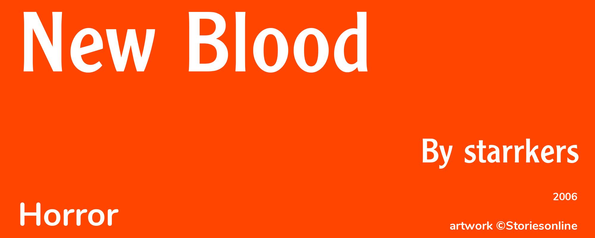 New Blood - Cover