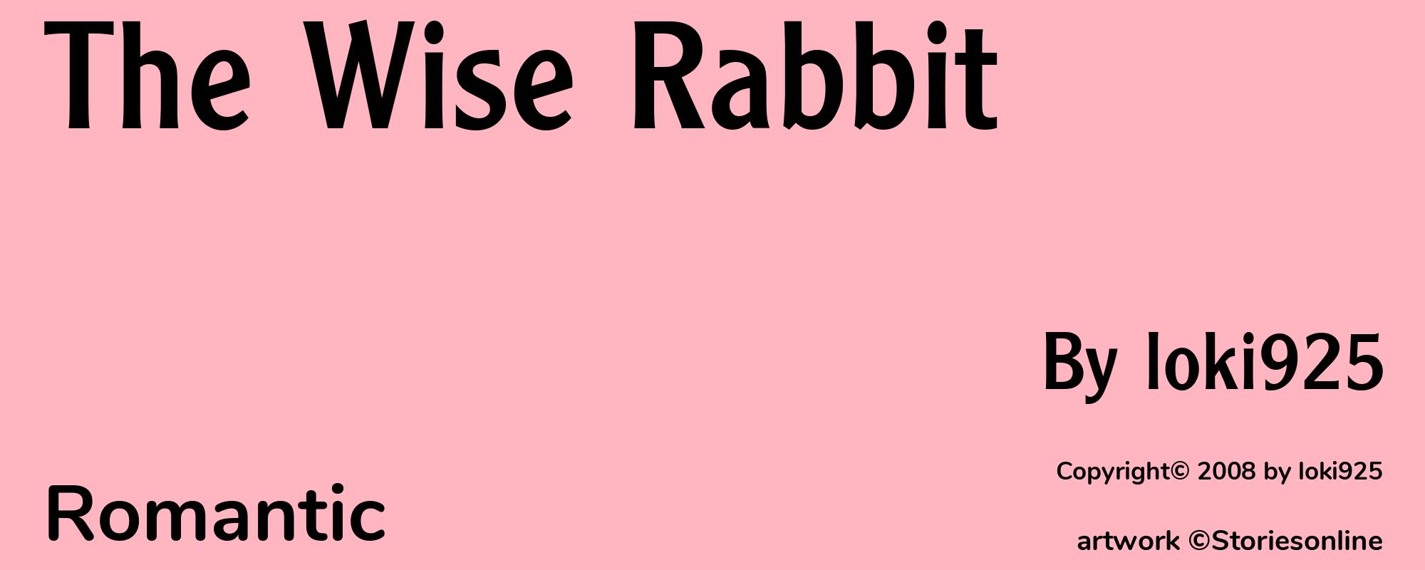 The Wise Rabbit - Cover