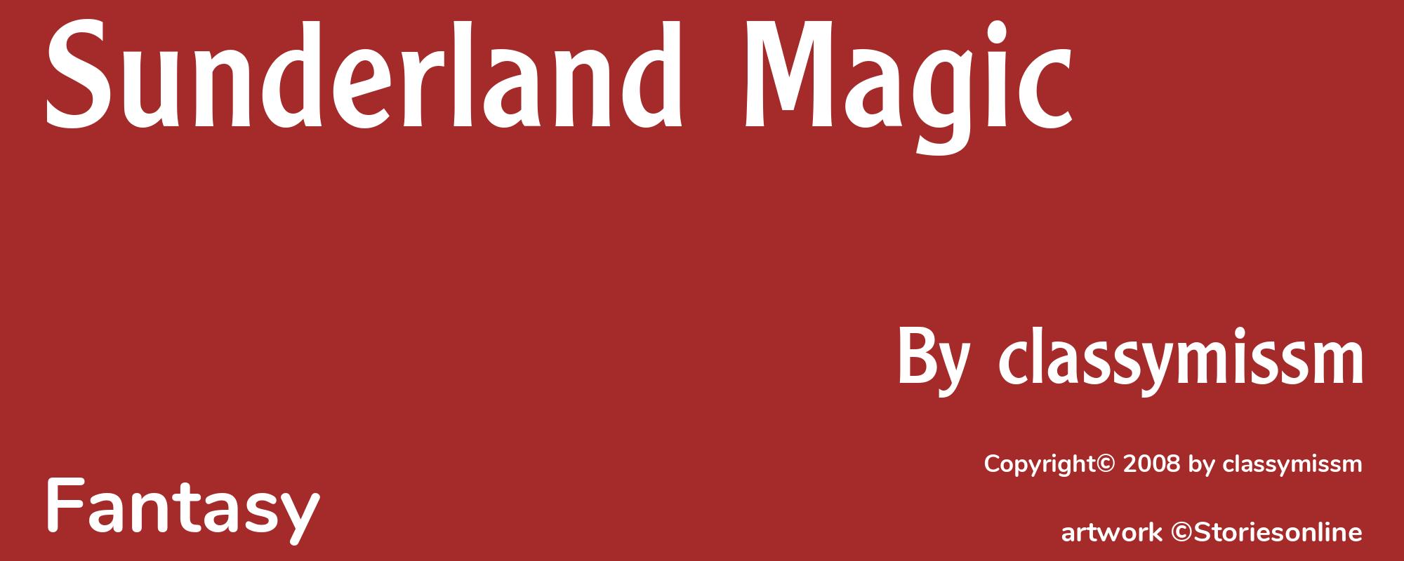 Sunderland Magic - Cover