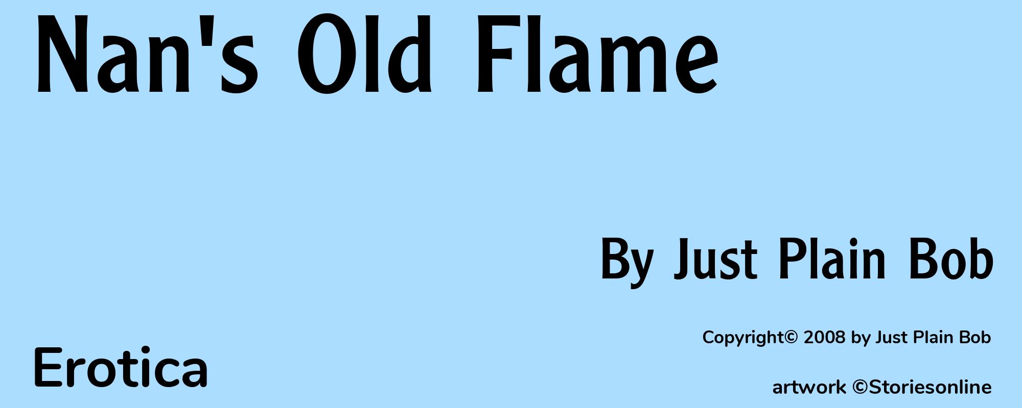 Nan's Old Flame - Cover