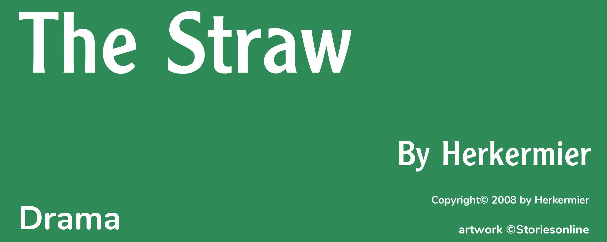 The Straw - Cover