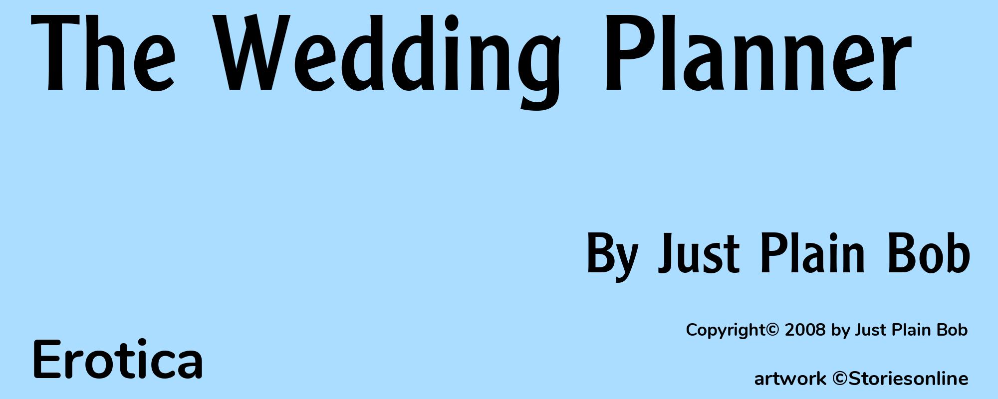 The Wedding Planner - Cover
