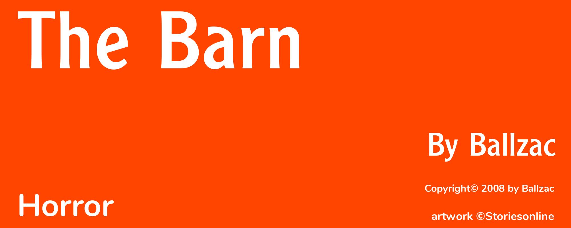 The Barn - Cover