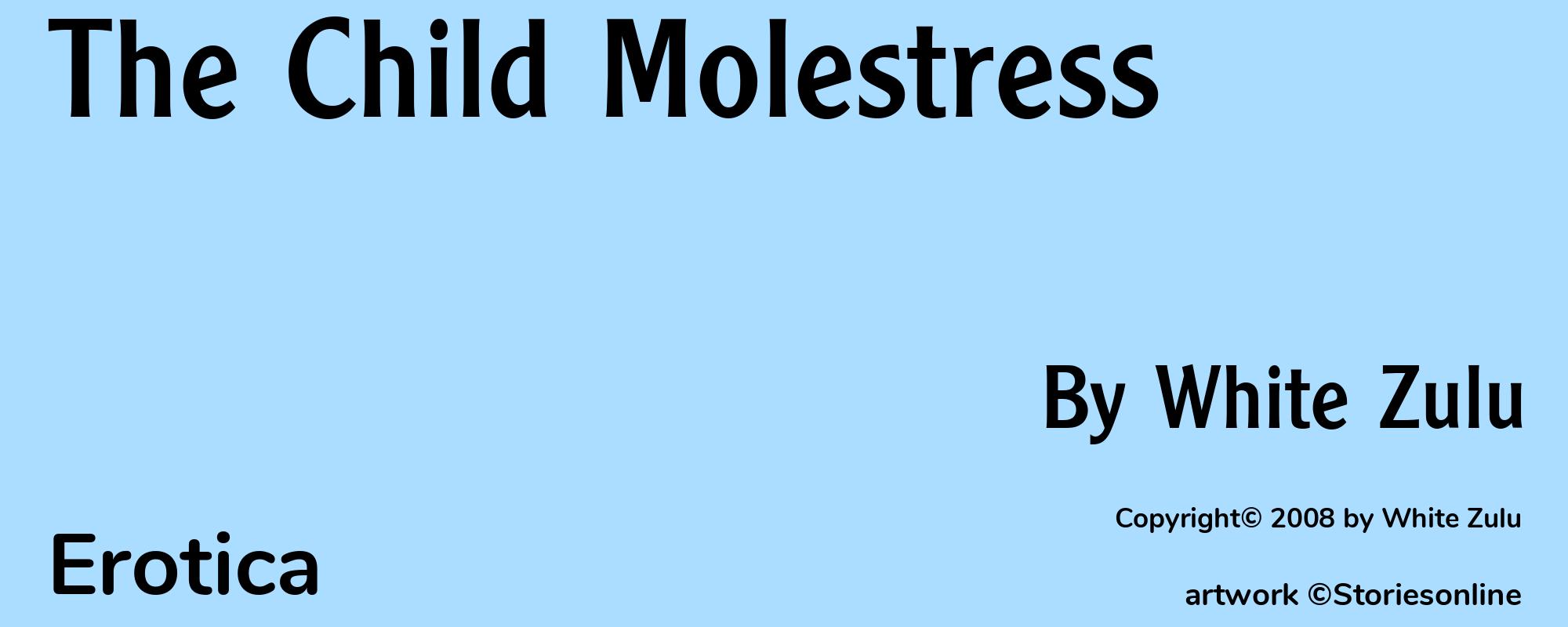 The Child Molestress - Cover