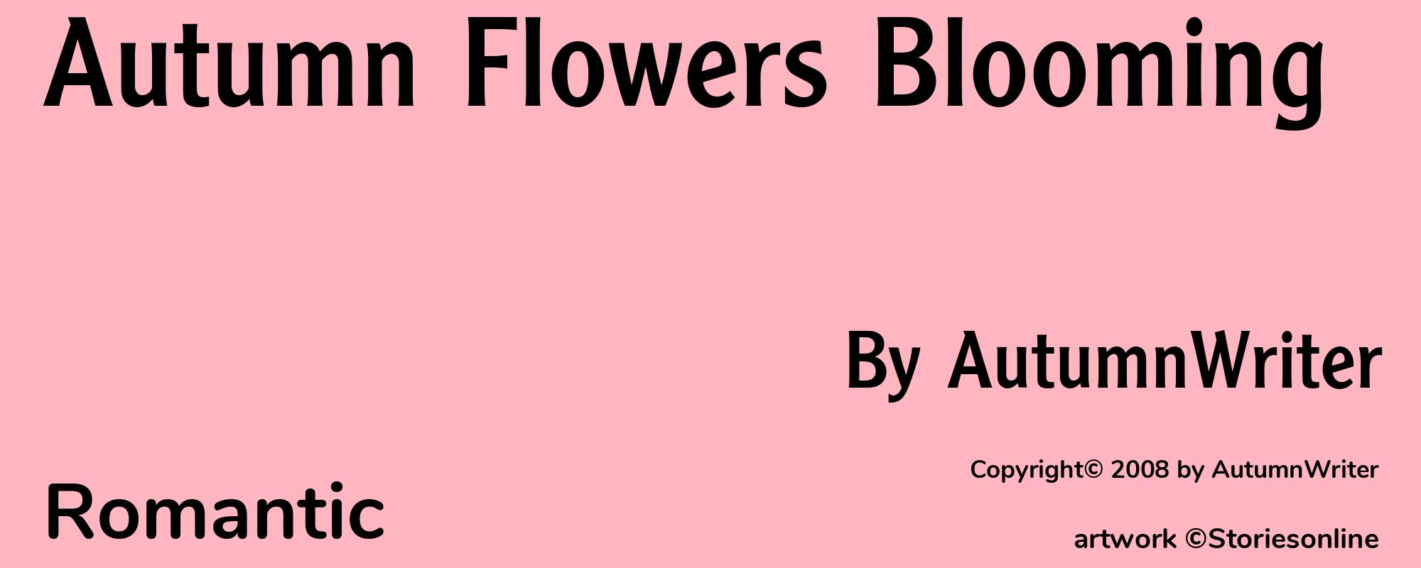 Autumn Flowers Blooming - Cover