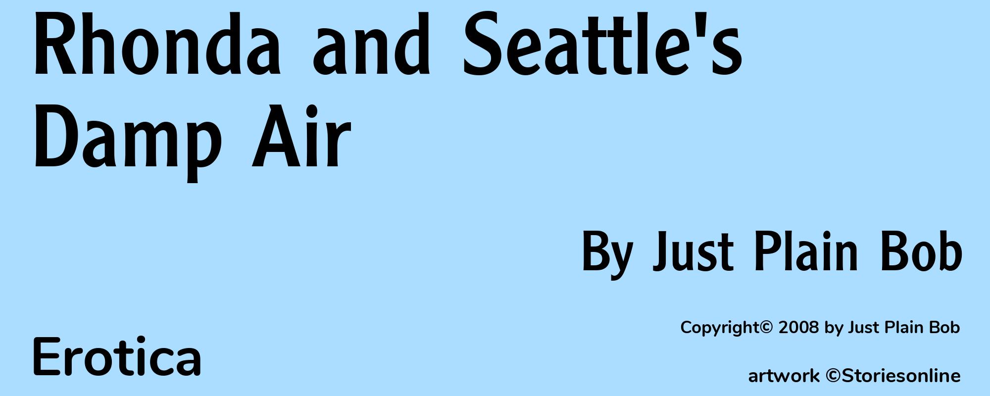 Rhonda and Seattle's Damp Air - Cover