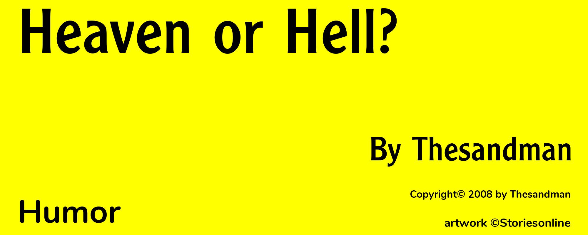 Heaven or Hell? - Cover