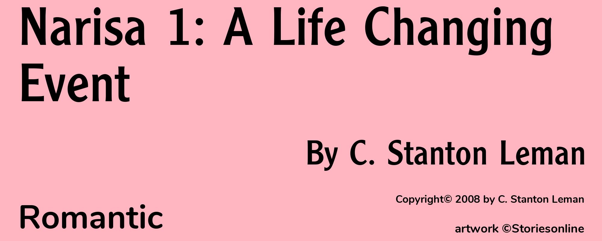 Narisa 1: A Life Changing Event - Cover
