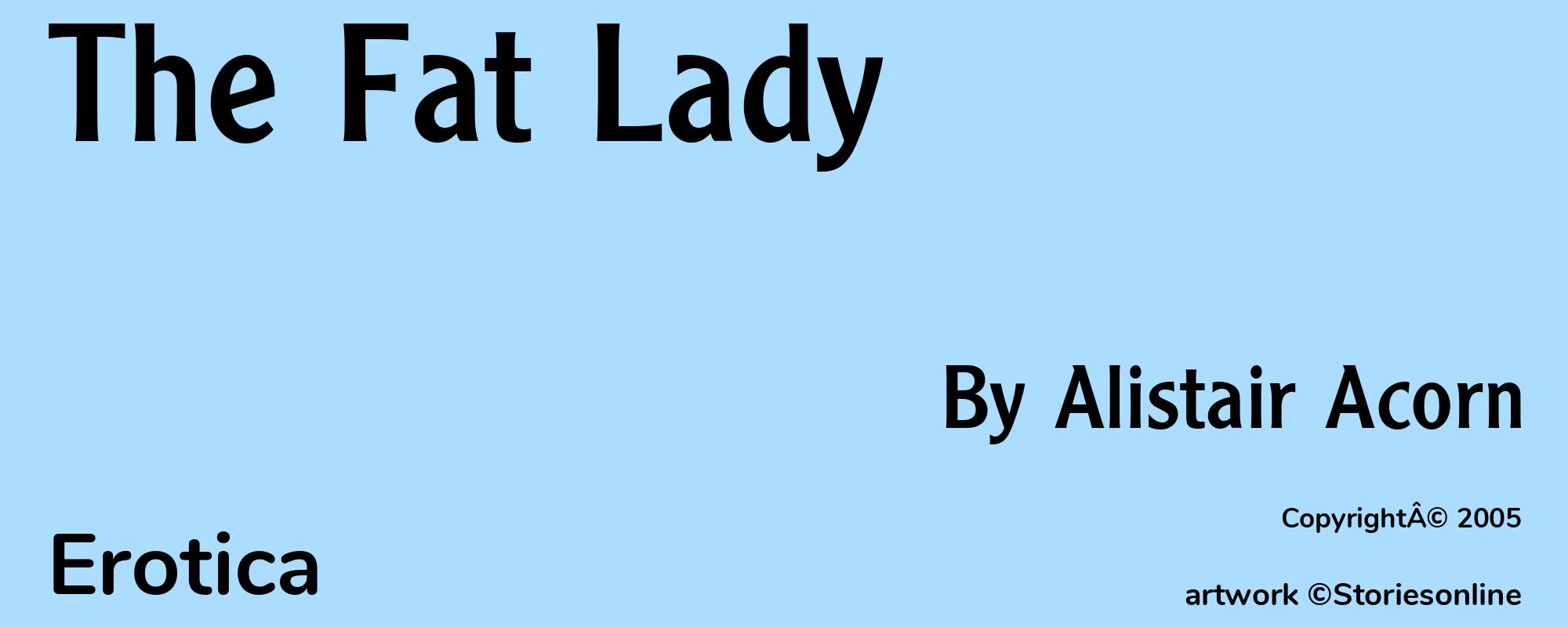 The Fat Lady - Cover