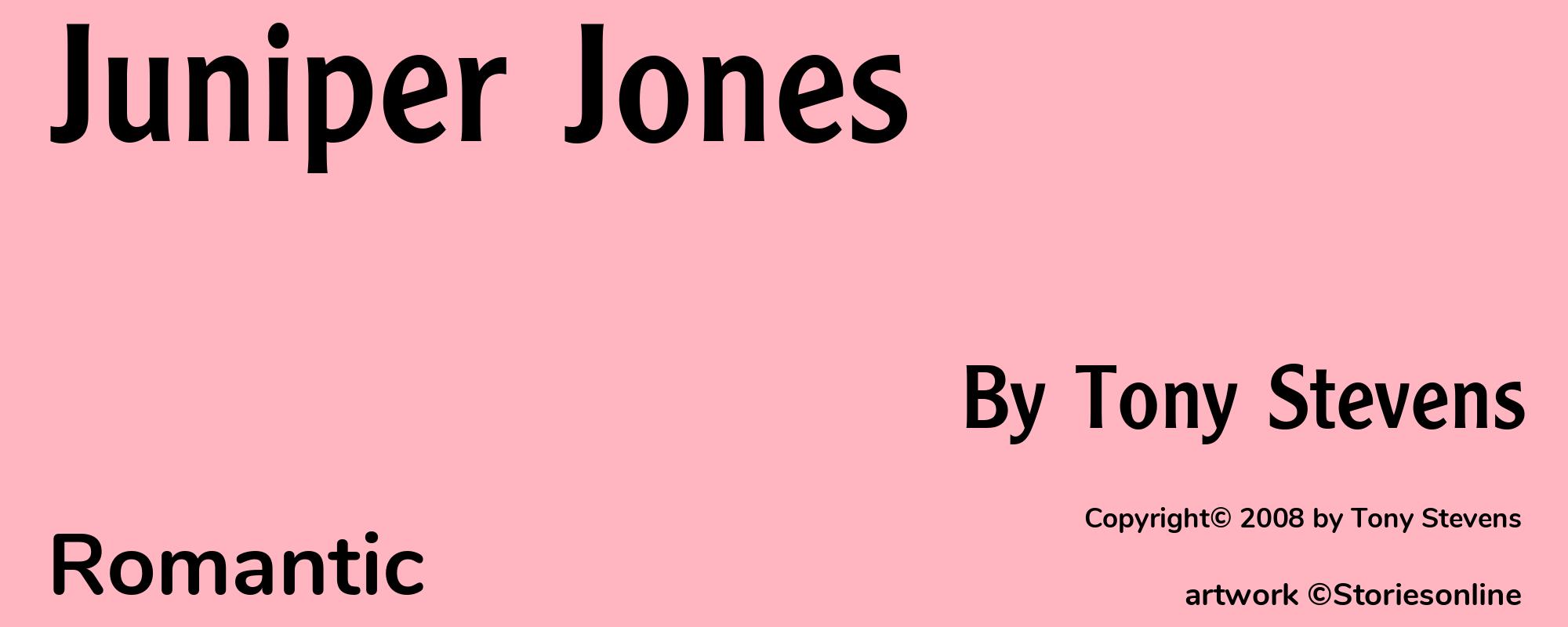 Juniper Jones - Cover