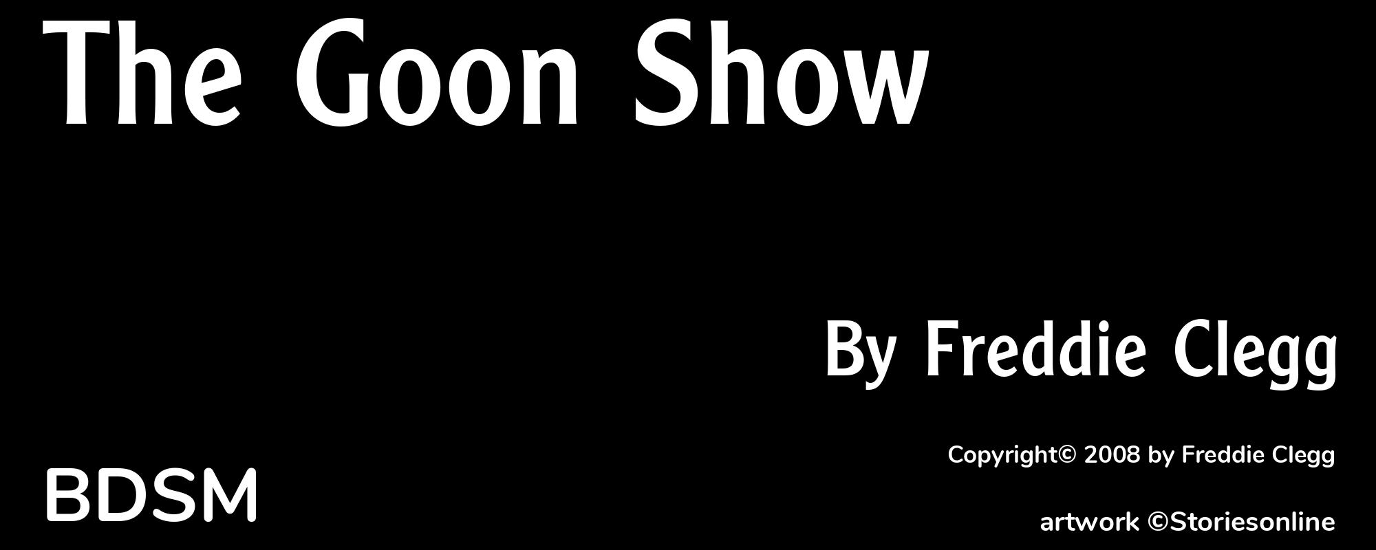 The Goon Show - Cover