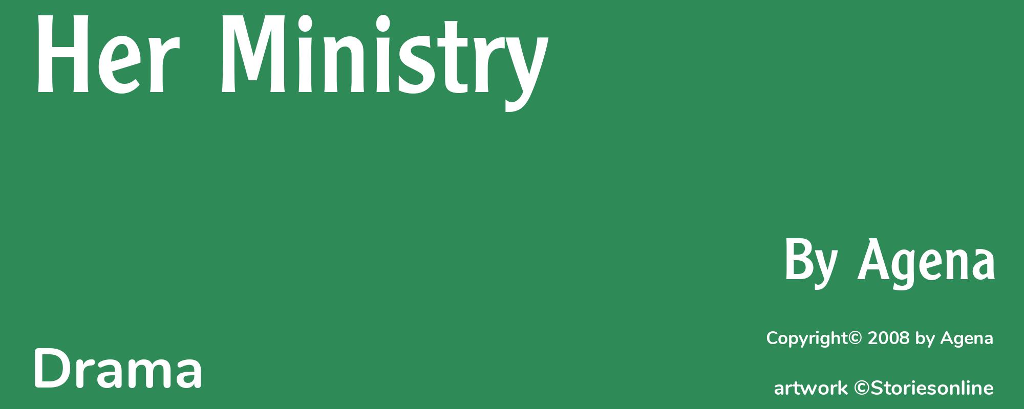 Her Ministry - Cover