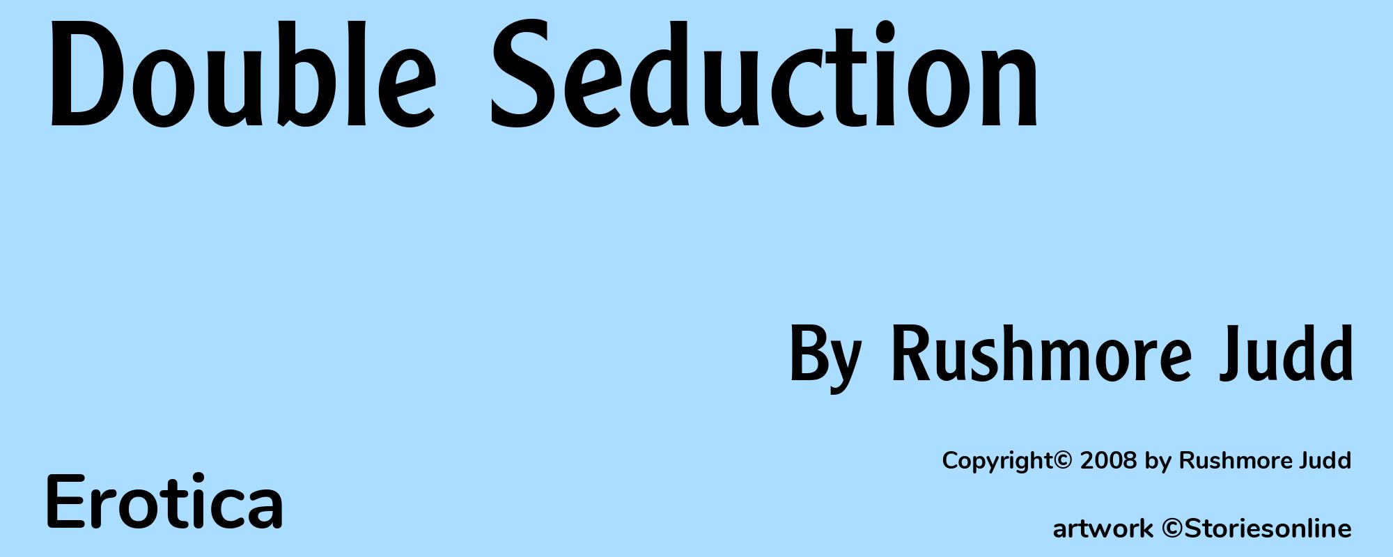 Double Seduction - Cover