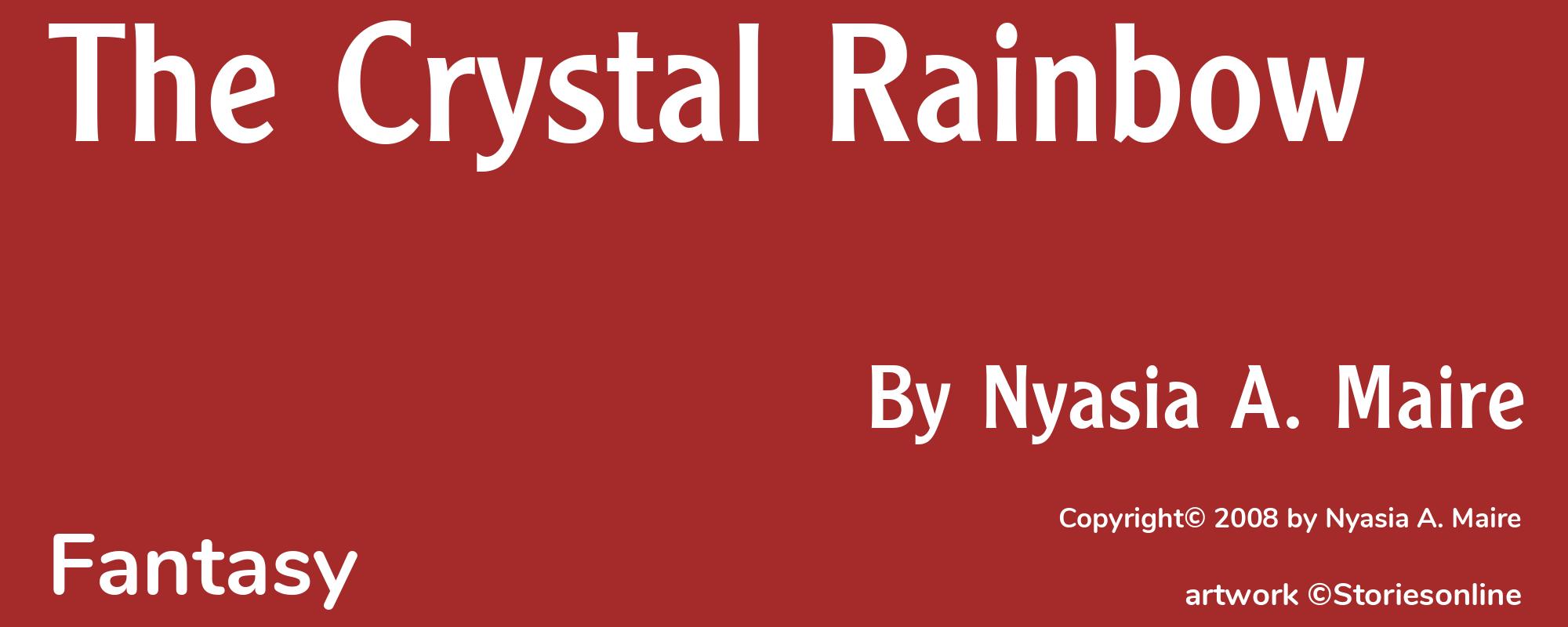 The Crystal Rainbow - Cover