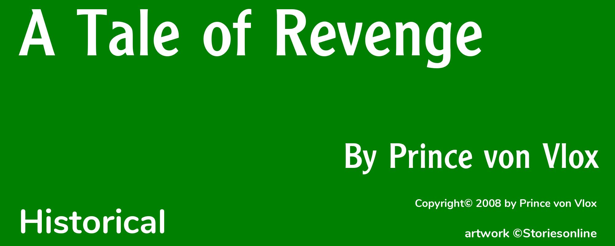 A Tale of Revenge - Cover