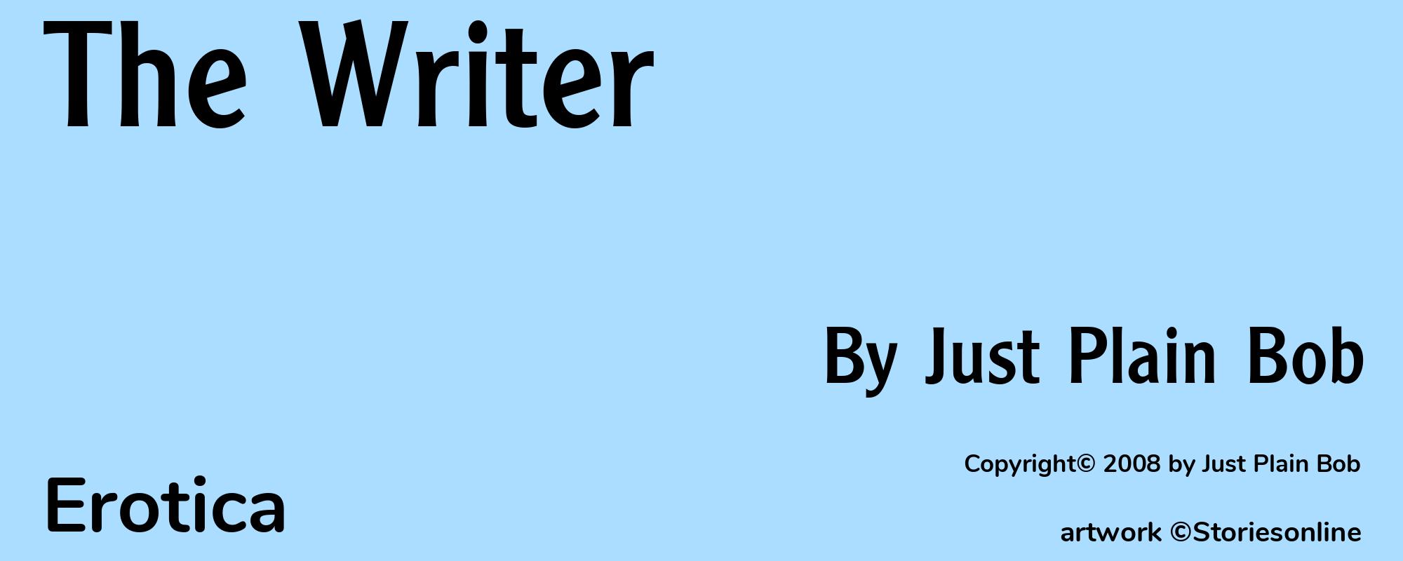 The Writer - Cover