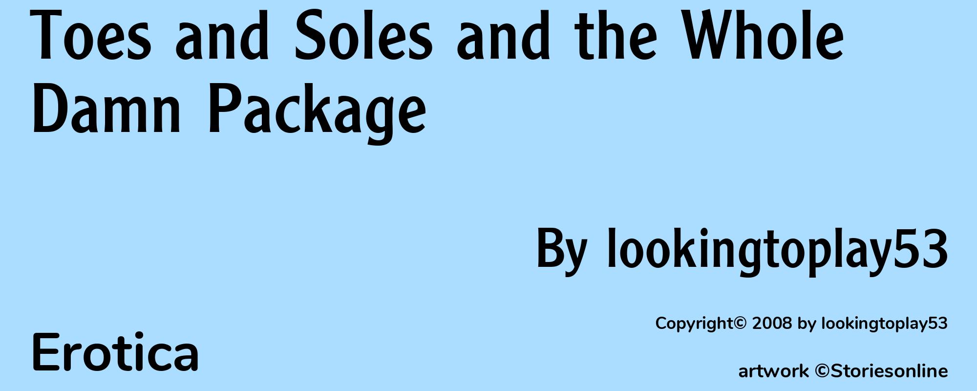 Toes and Soles and the Whole Damn Package - Cover