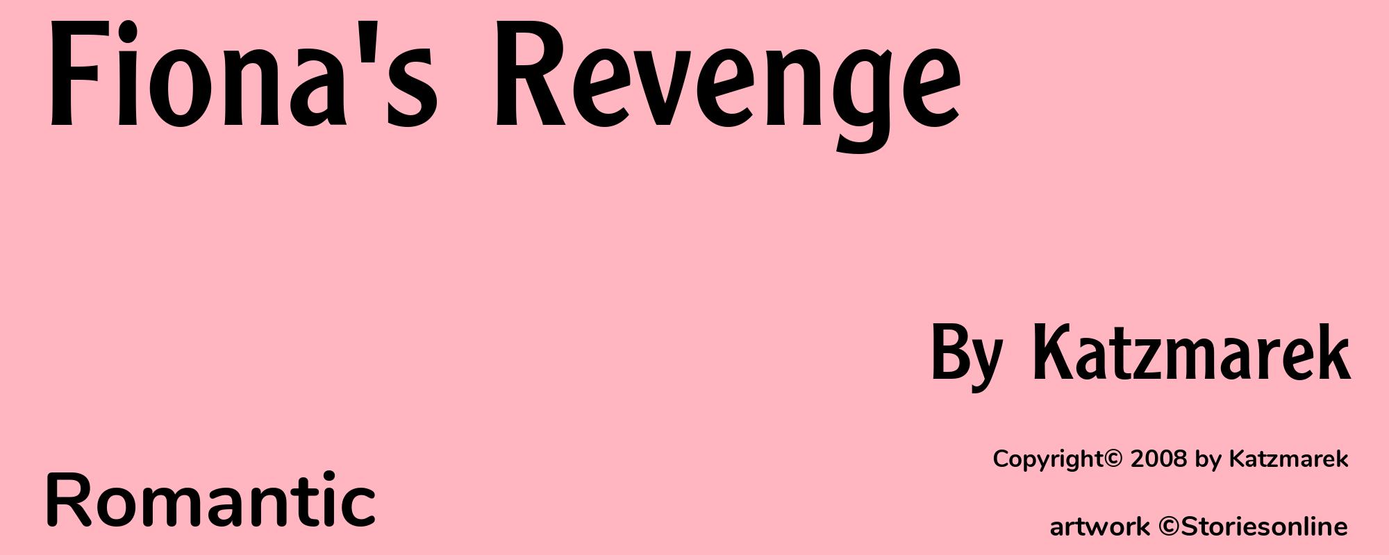 Fiona's Revenge - Cover
