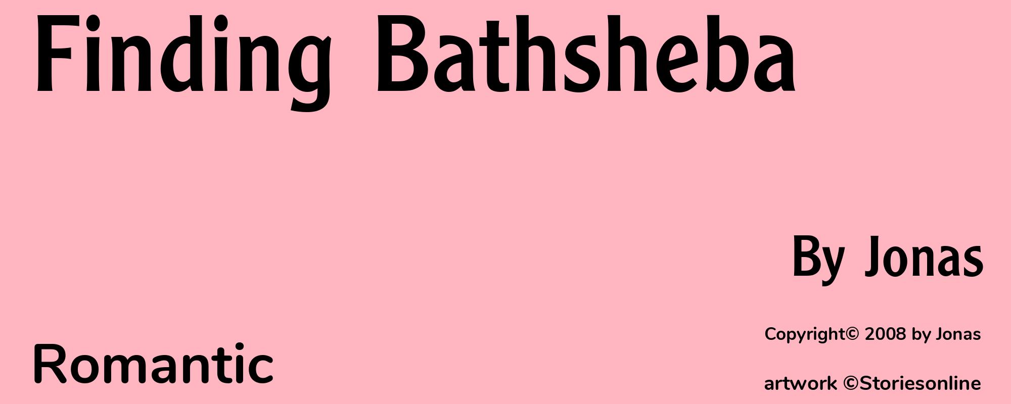 Finding Bathsheba - Cover