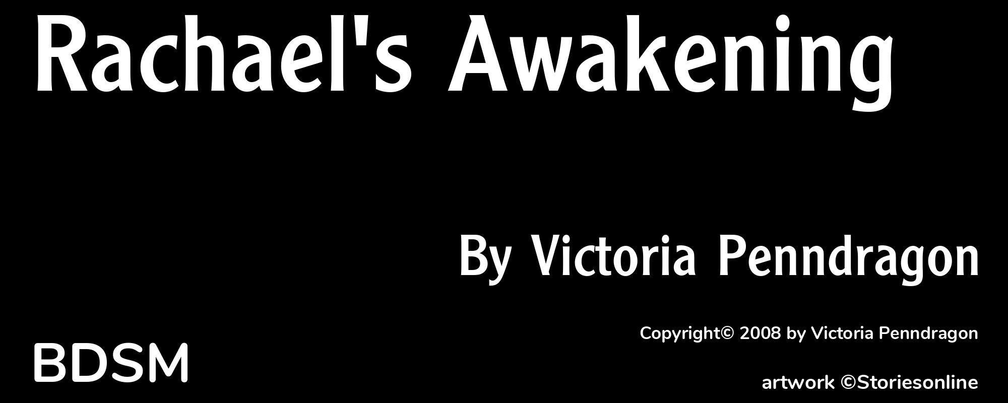Rachael's Awakening - Cover