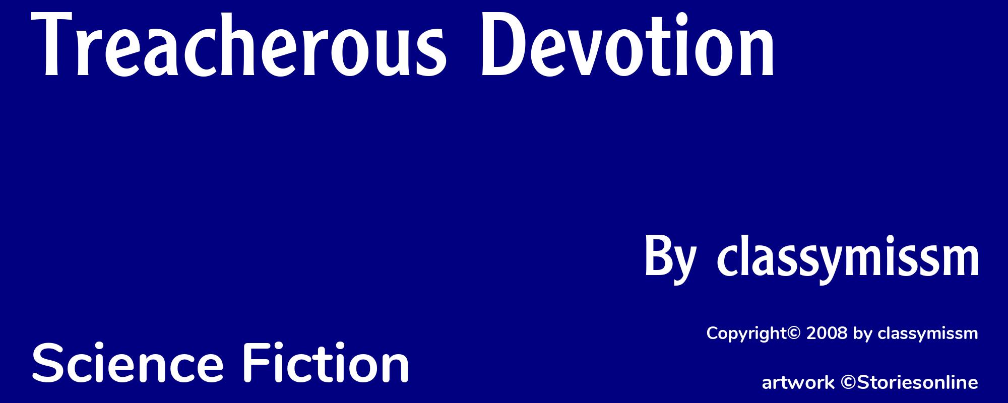 Treacherous Devotion - Cover