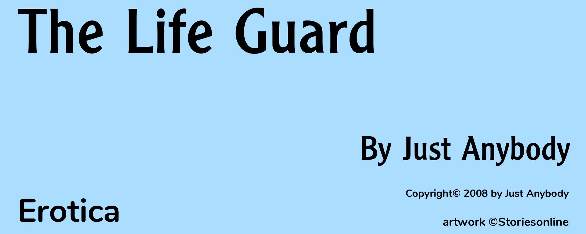 The Life Guard - Cover