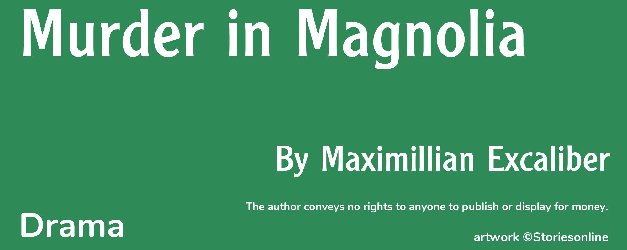 Murder in Magnolia - Cover