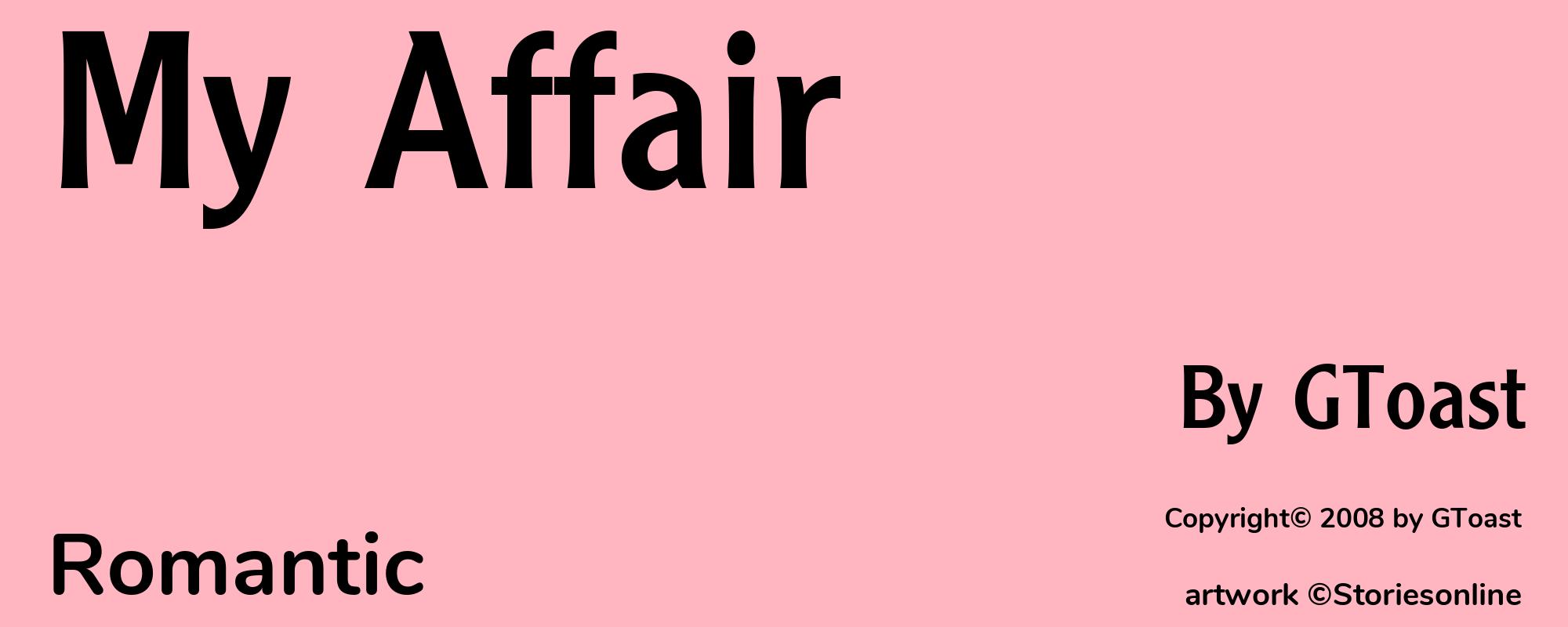 My Affair - Cover