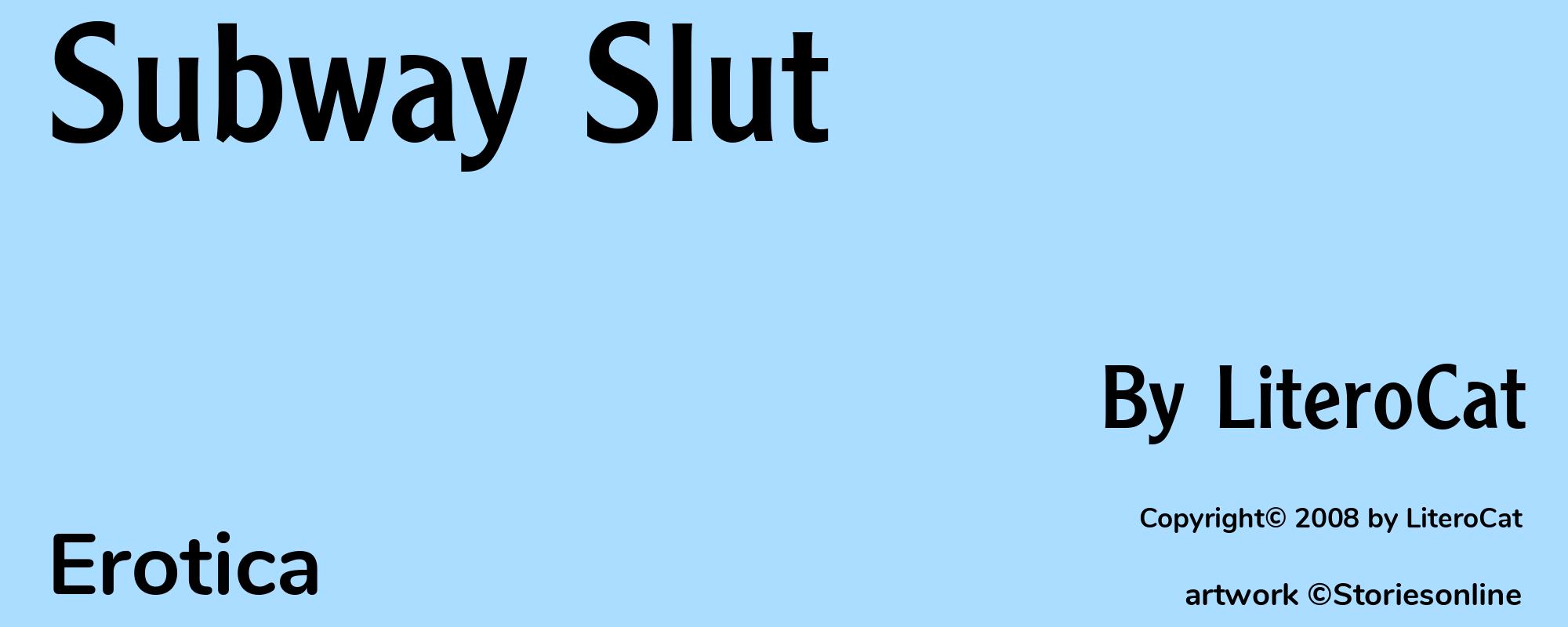 Subway Slut - Cover