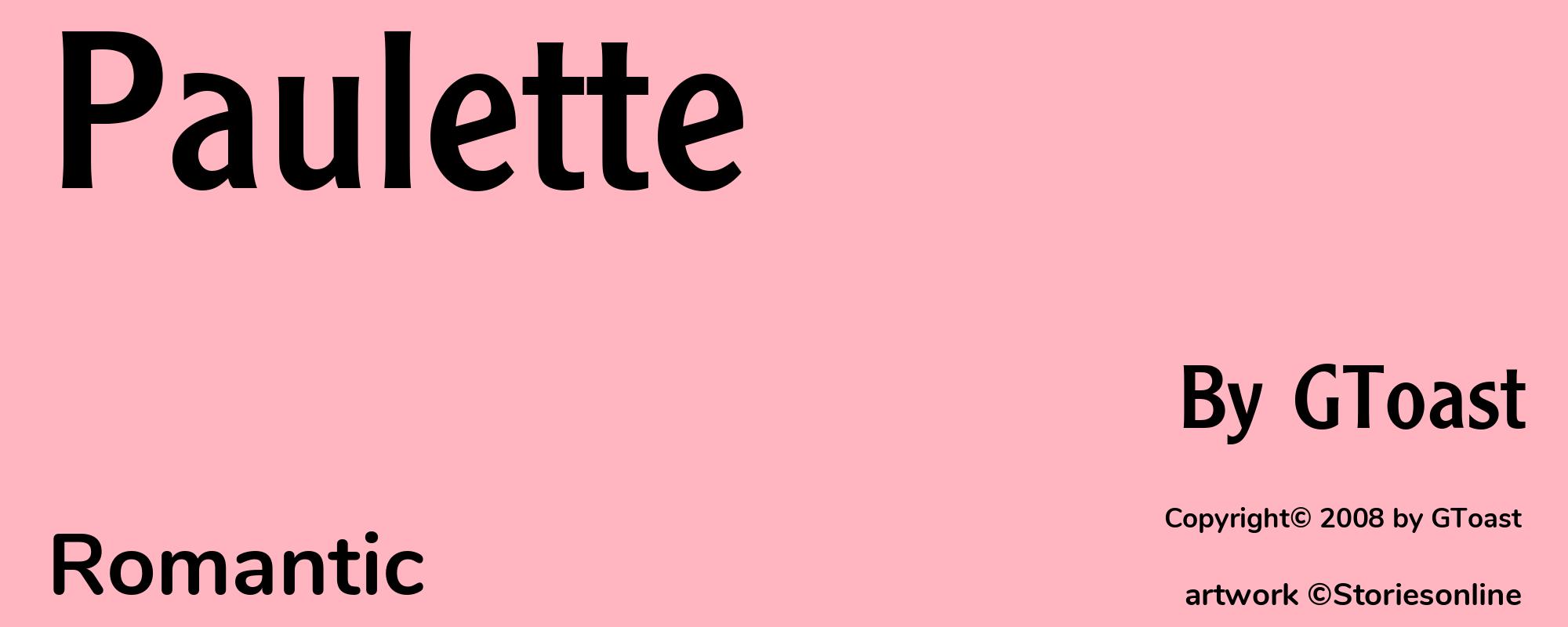 Paulette - Cover