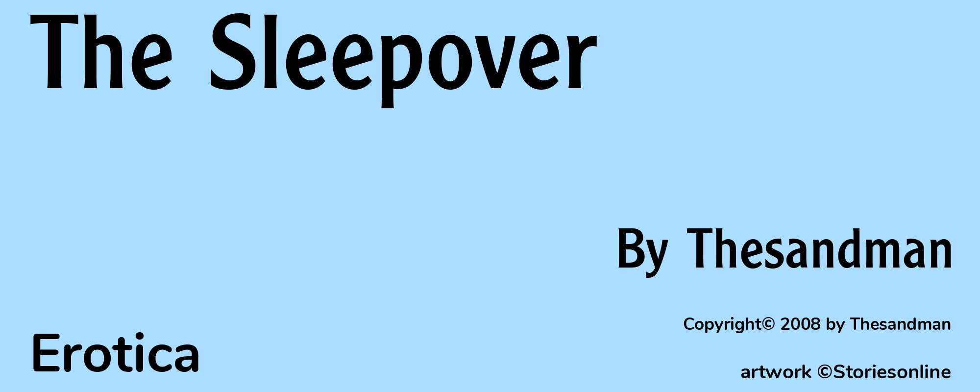 The Sleepover - Cover