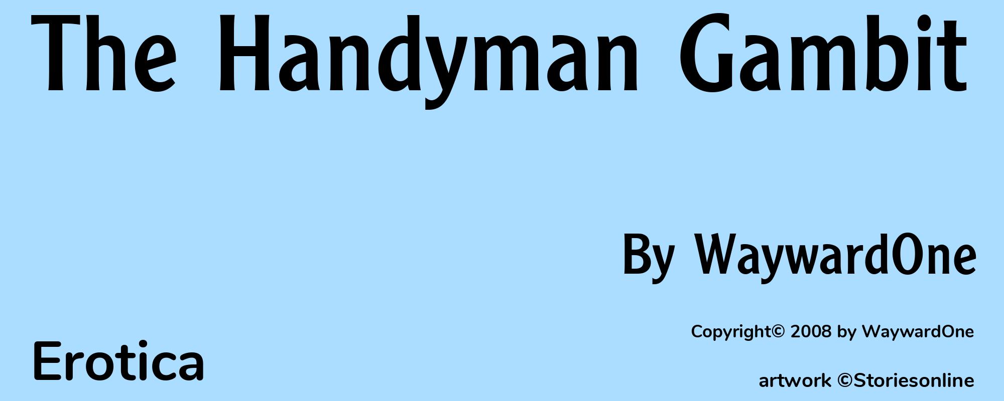 The Handyman Gambit - Cover