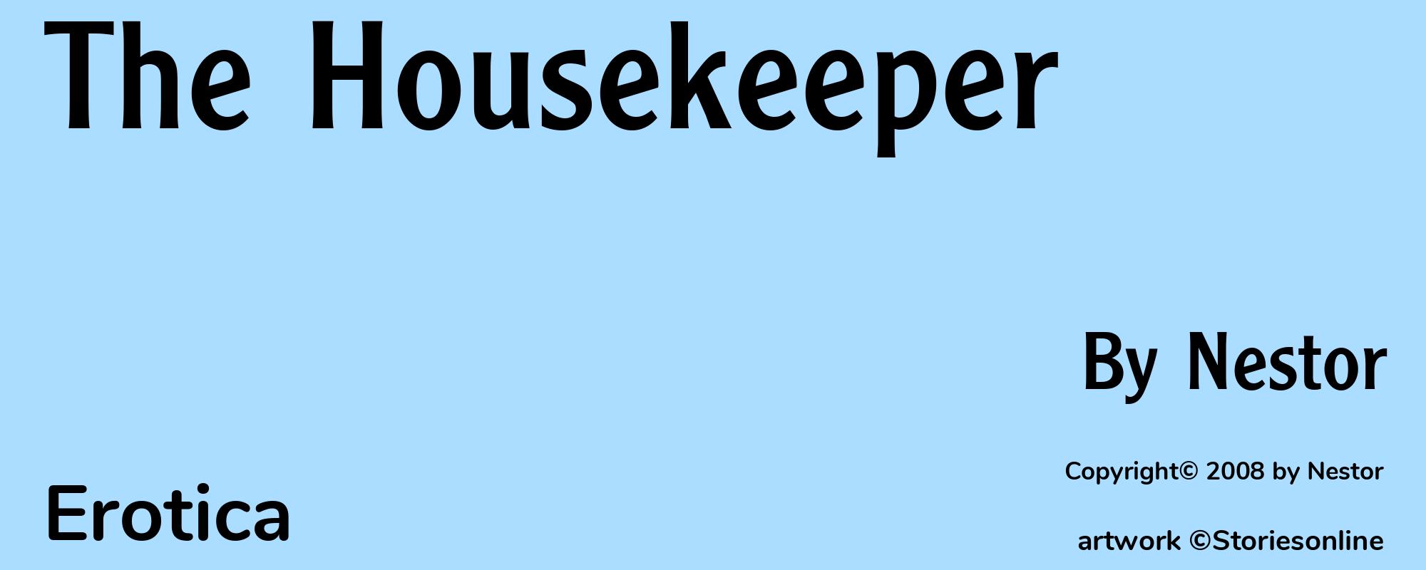 The Housekeeper - Cover
