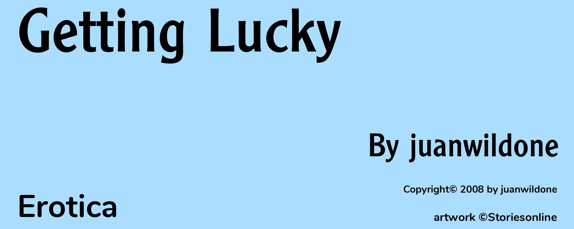 Getting Lucky - Cover