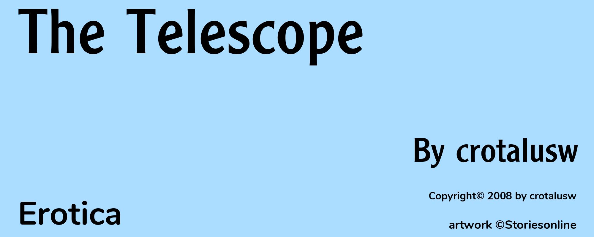 The Telescope - Cover