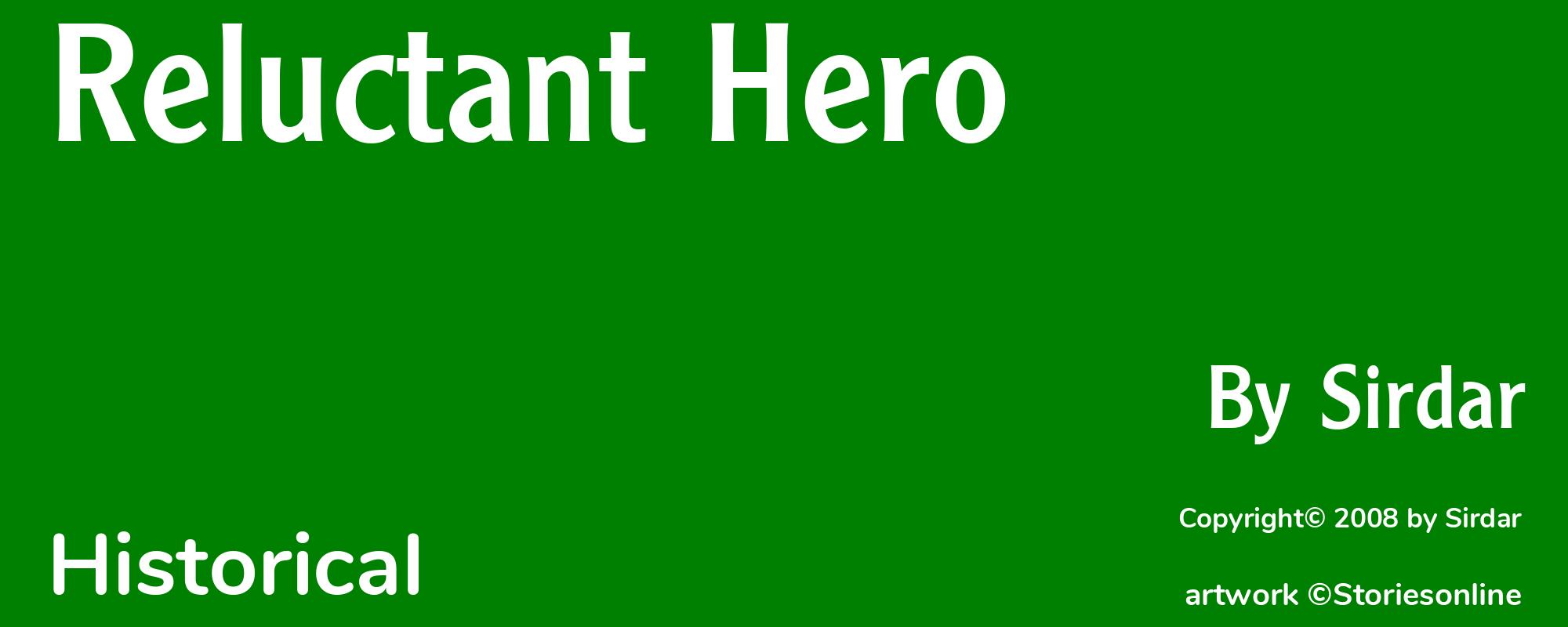 Reluctant Hero - Cover