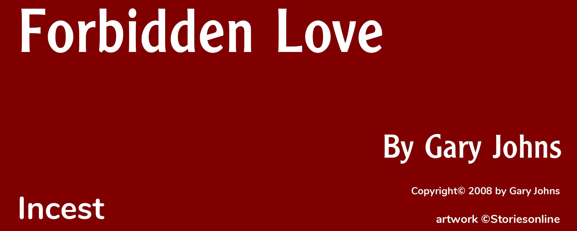 Forbidden Love - Cover