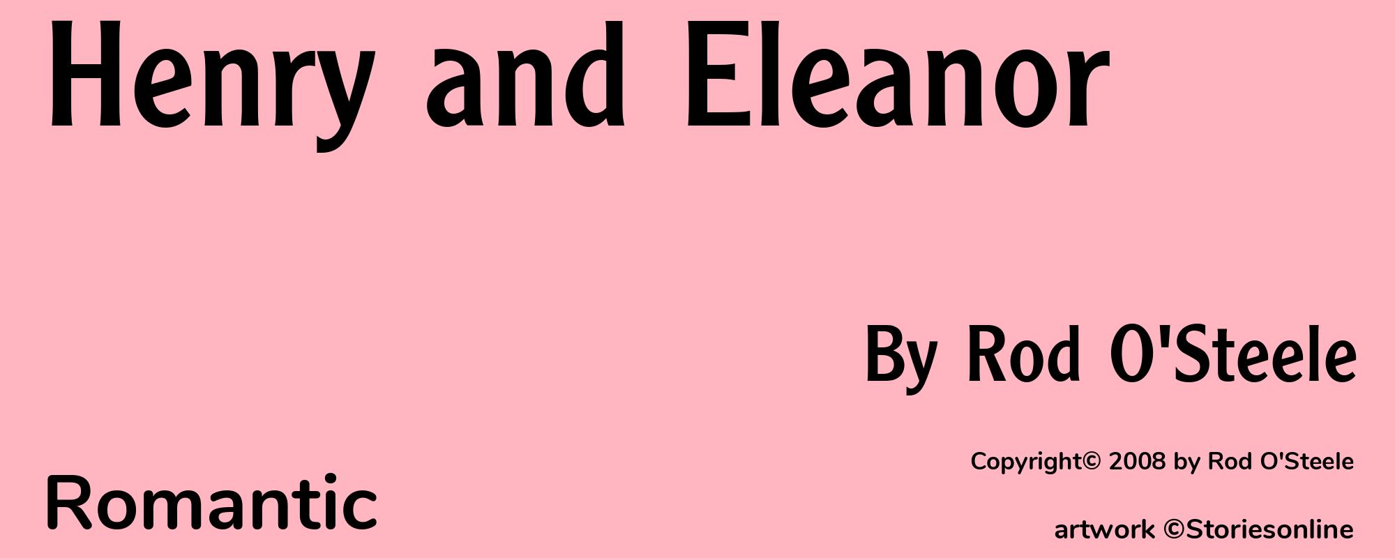 Henry and Eleanor - Cover