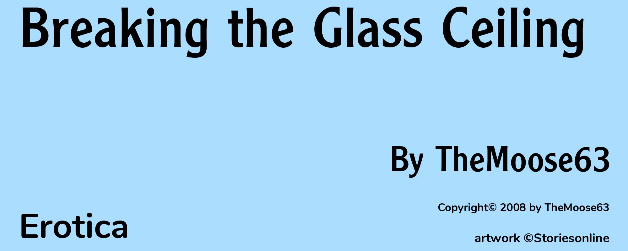 Breaking the Glass Ceiling - Cover