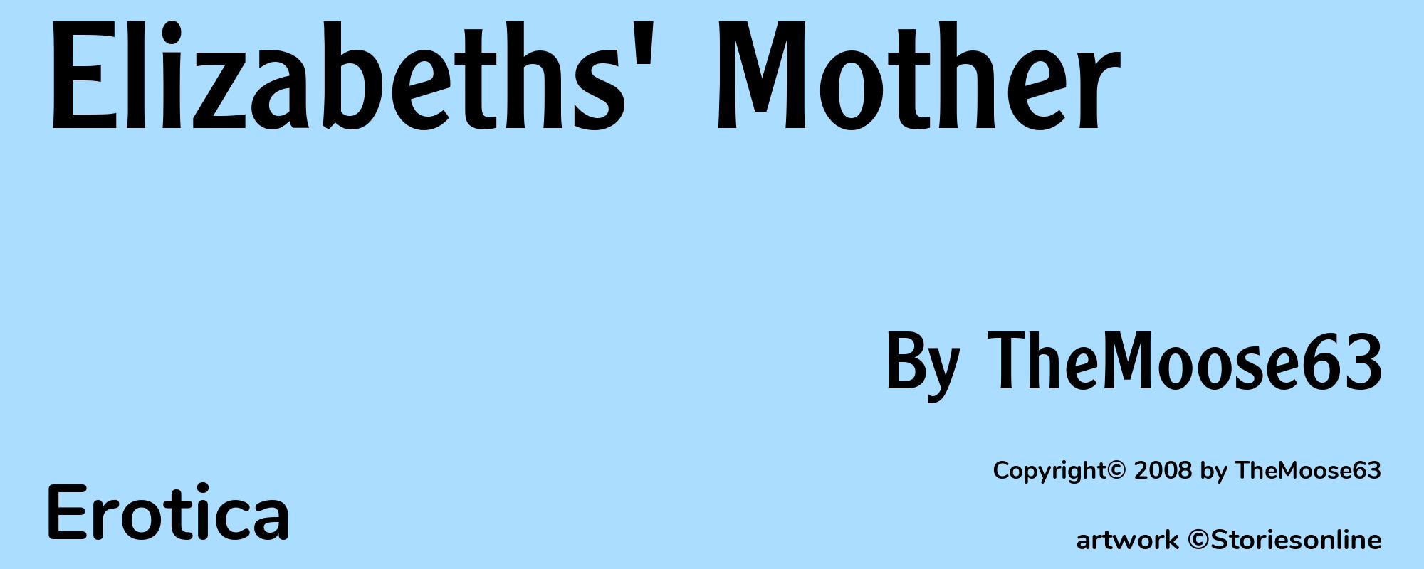 Elizabeths' Mother - Cover