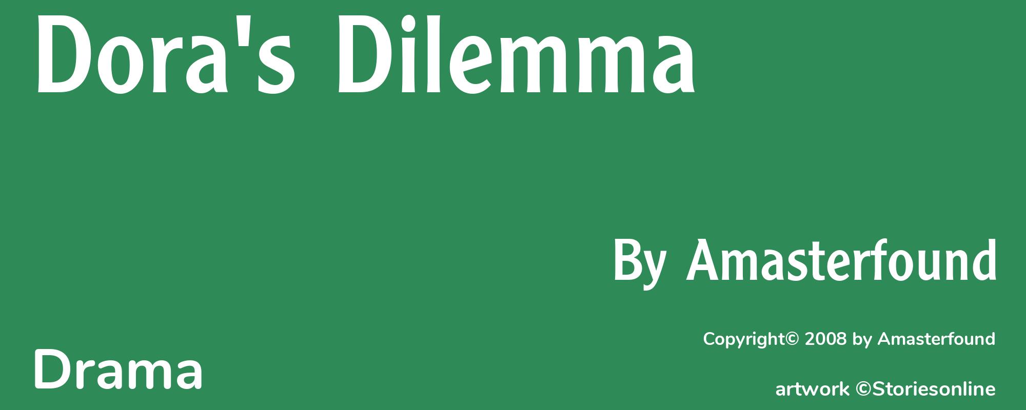 Dora's Dilemma - Cover