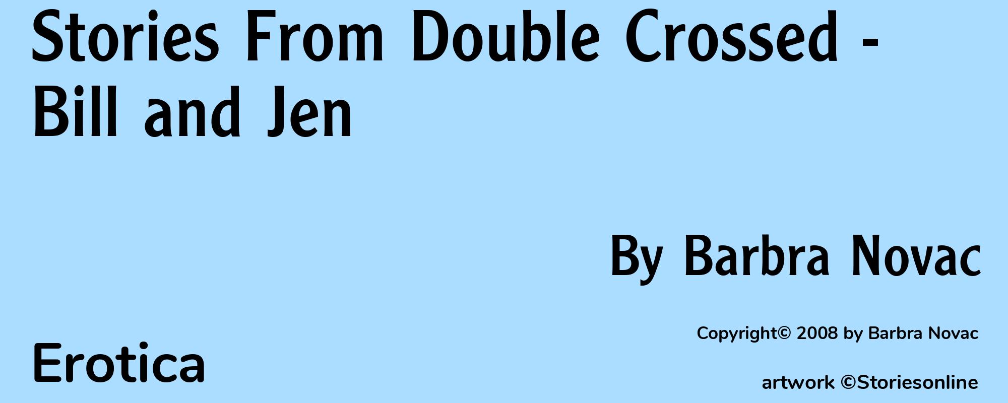 Stories From Double Crossed - Bill and Jen - Cover
