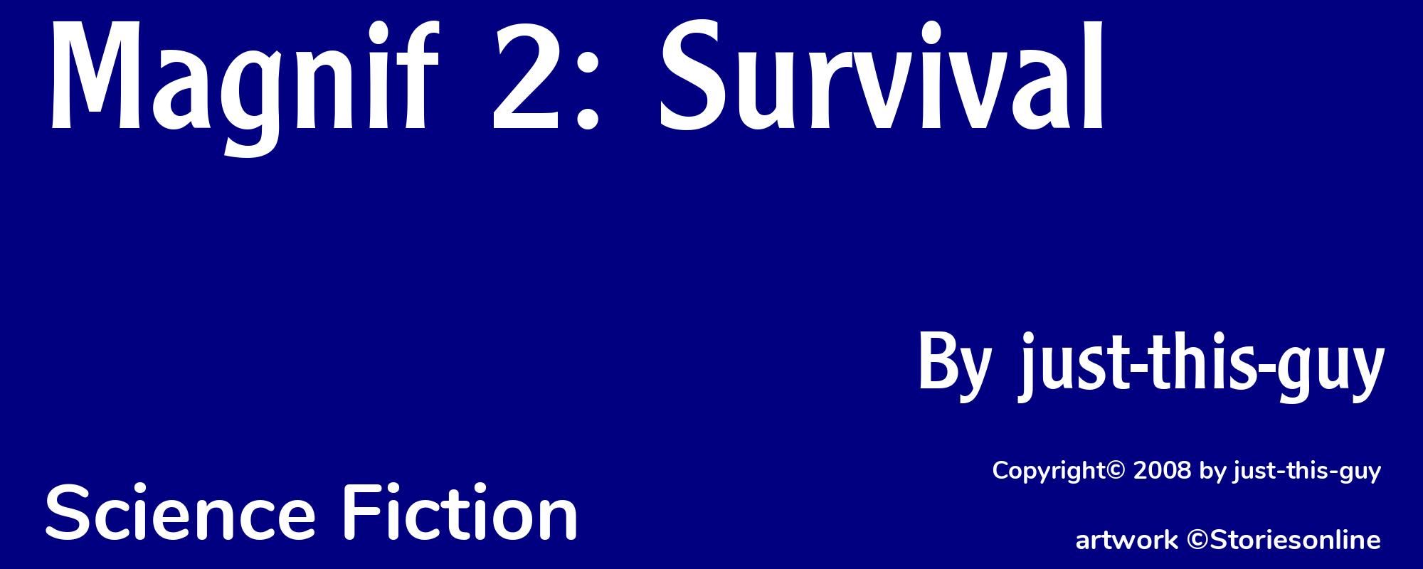 Magnif 2: Survival - Cover