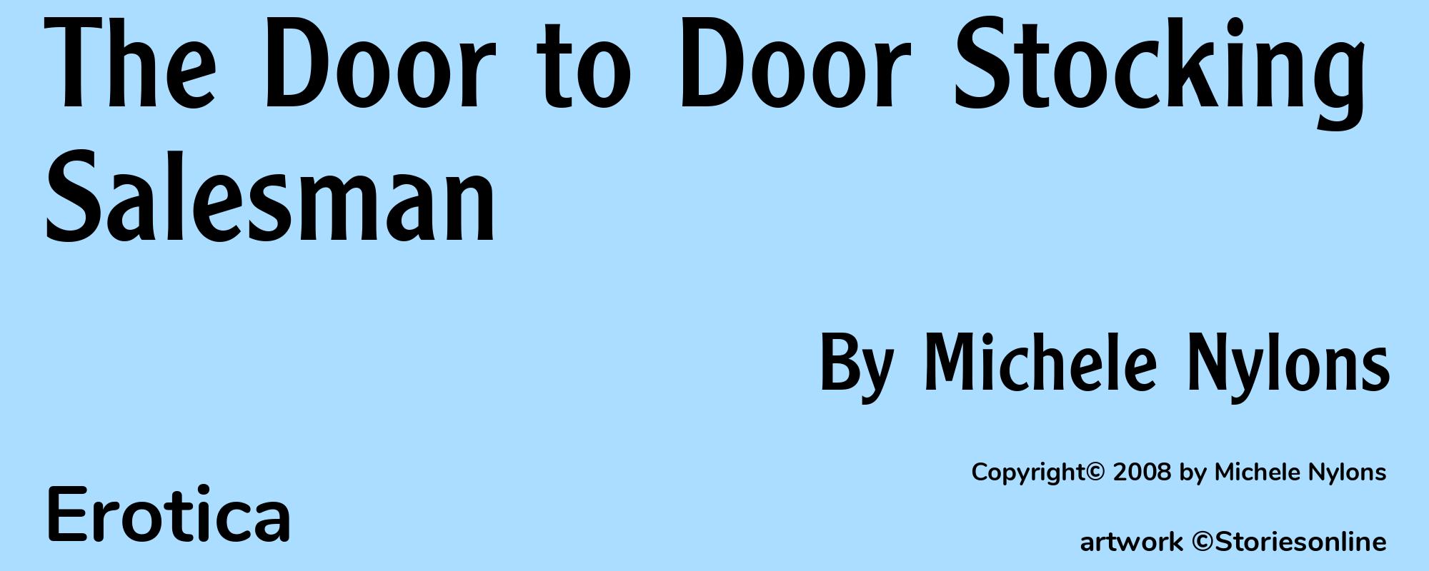 The Door to Door Stocking Salesman - Cover