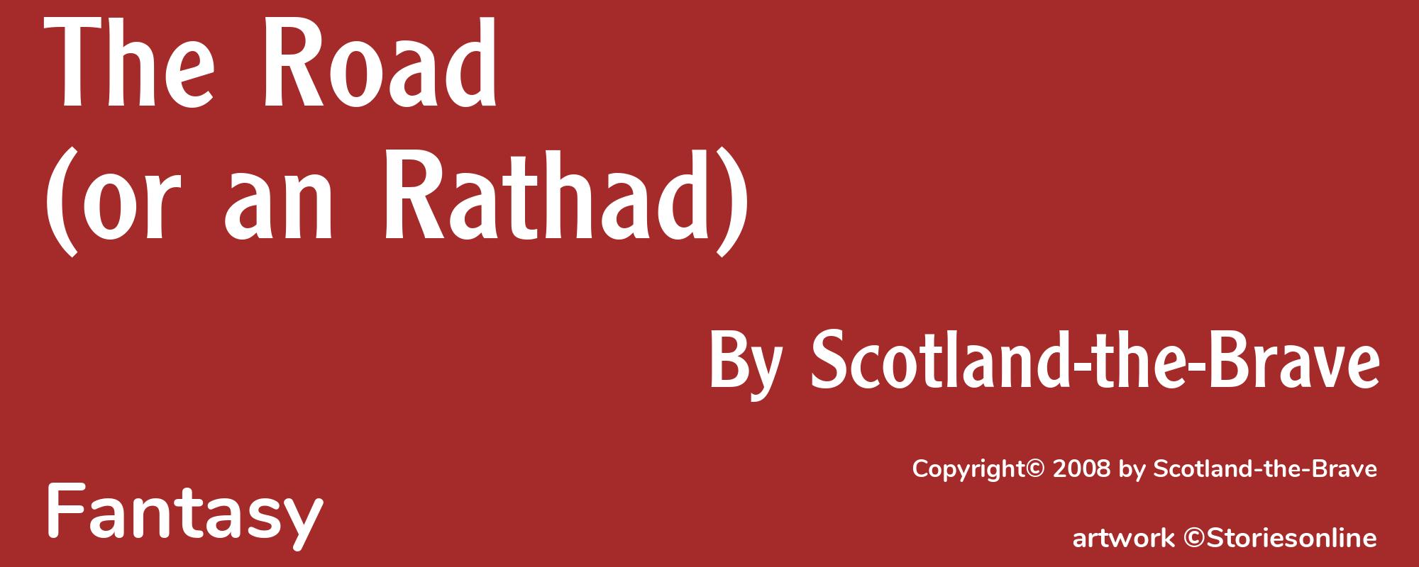 The Road (or an Rathad) - Cover