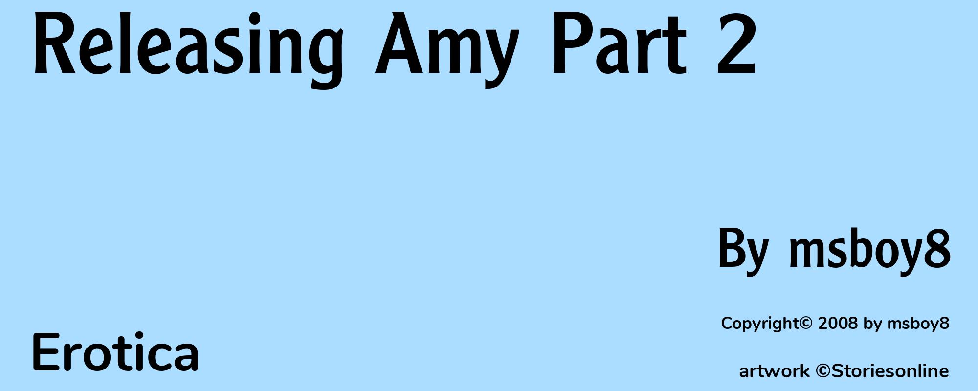 Releasing Amy Part 2 - Cover