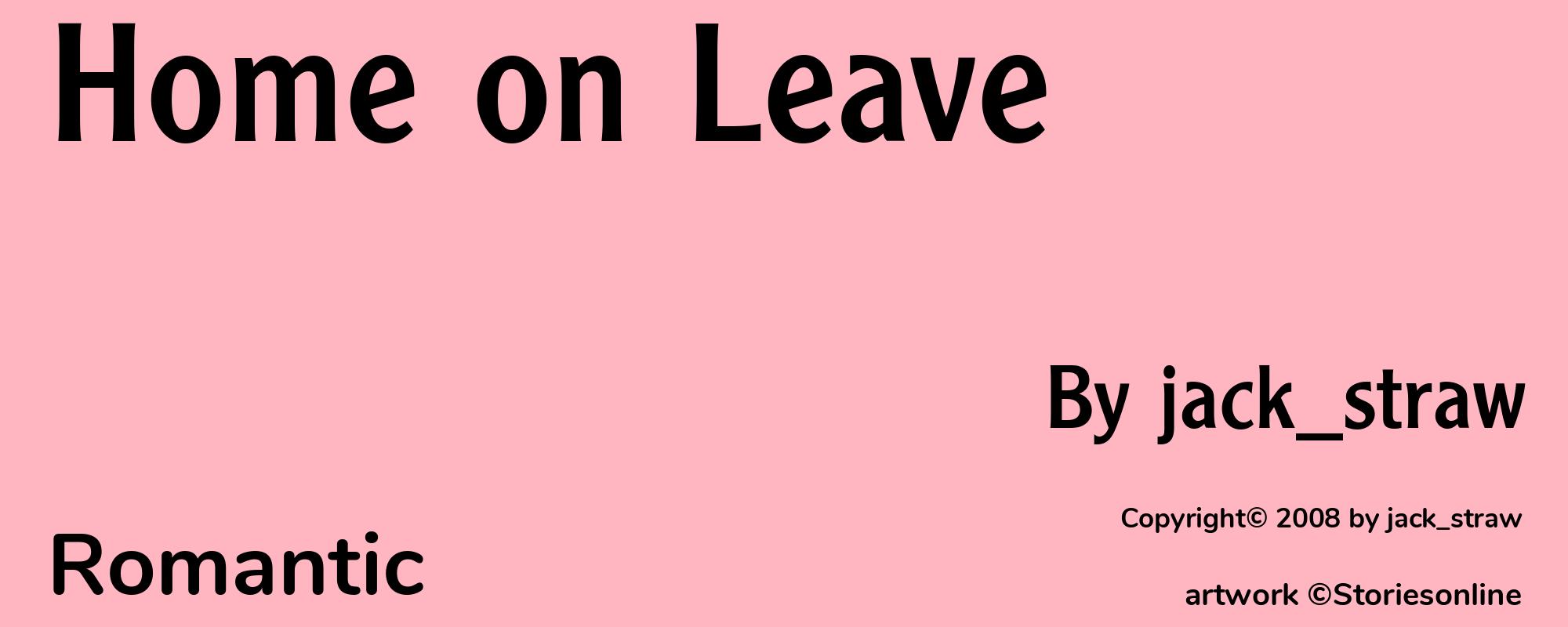 Home on Leave - Cover