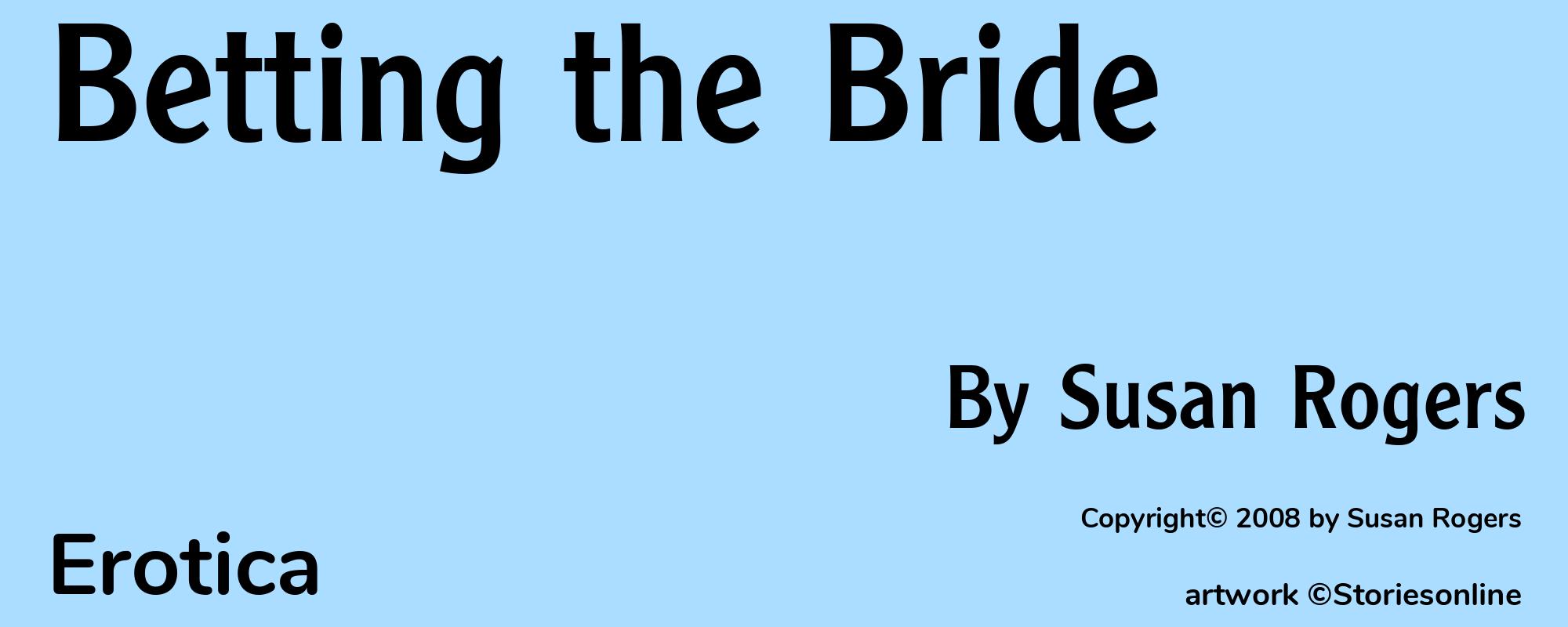 Betting the Bride - Cover
